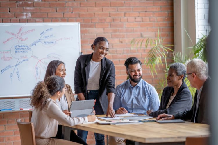 A Professional Team Coaching session